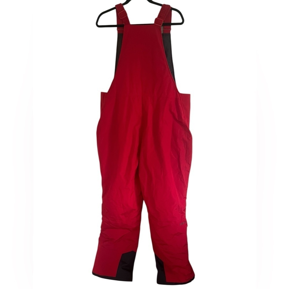 TSLA Red Winter Snow Snowboard Ski Bib Pants XL - Picture 2 of 11